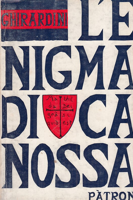 LS- L'ENIGMA DI CANOSSA - GHIRARDINI - PATRON --- 1968 - B - ZFS85