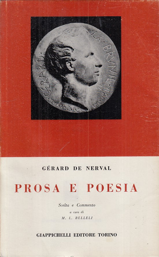 LN- PROSA E POESIA - GERARD DE NERVAL - GIAPPICHELLI --- 1968 - BS - ZFS25