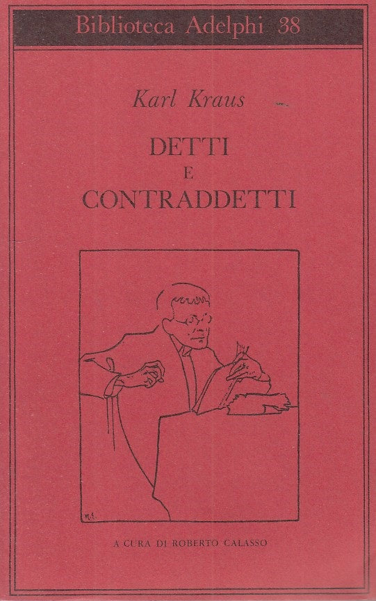 LN- DETTI E CONTRADDETTI - KARL KRUAS - ADELPHI --- 1984 - BS - ZFS171