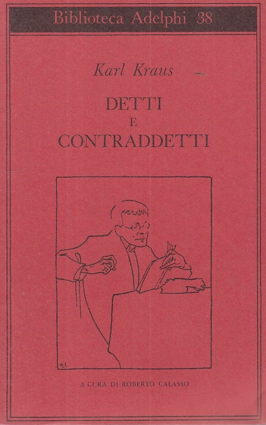 LN- DETTI E CONTRADDETTI - KARL KRUAS - ADELPHI --- 1984 - BS - ZFS171