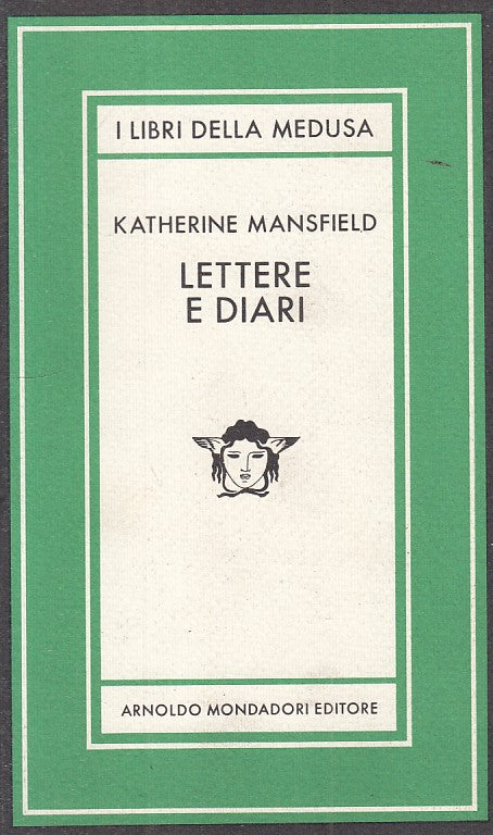 LN- LETTERE E DIARI - MANSFIELD - MONDADORI - MEDUSA - 1a ED.- 1981 - B - ZFS209