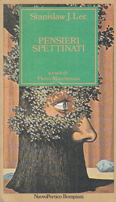 LS- PENSIERI SPETTINATI - LEC - BOMPOIANI - NUOVO PORTICO -- 1985 - B - YFS594