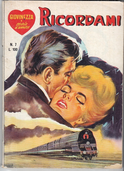 FZ- GIOVINEZZA STORIE D'AMORE N.7 RICORDAMI -- EUROPER - 1965 - S - TFX