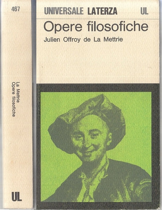 LS- OPERE FILOSOFICHE - DE LA METTRIE - LATERZA - UL -- 1978 - B - XFS118