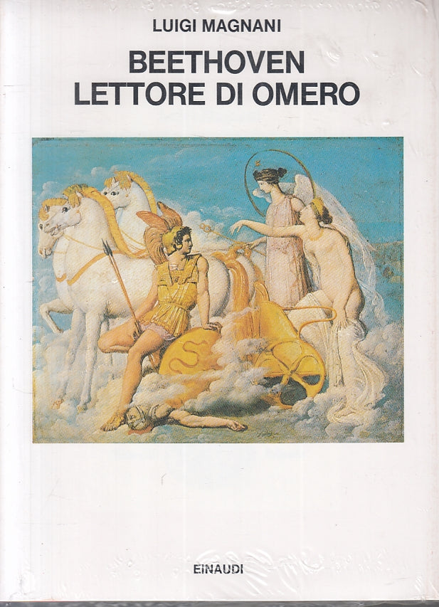 LS- BEETHOVEN LETTORE DI OMERO NUOVO- LUIGI MAGNANI - EINAUDI--- 1984- B- XFS119