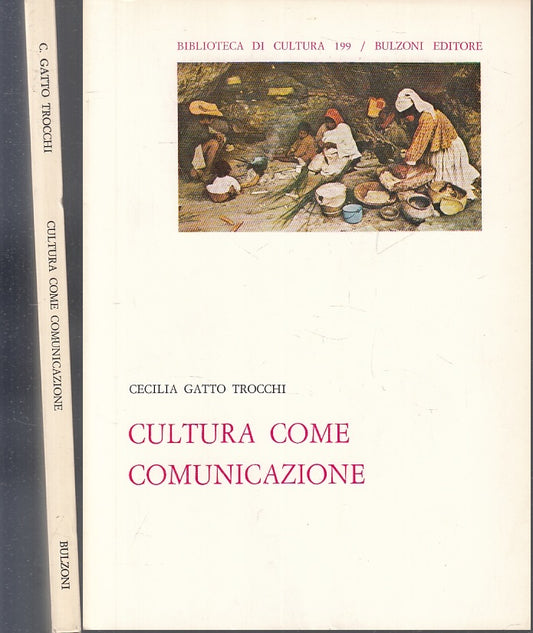LS- CULTURA COME COMUNICAZIONE - GATTO TROCCHI - BULZONI --- 1981 - B - XFS120