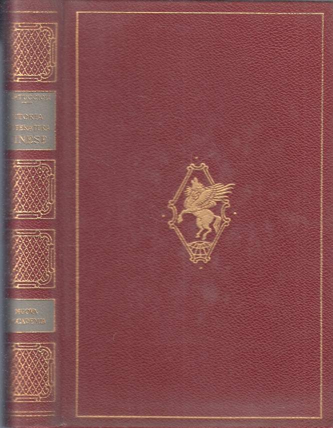 LS- STORIA DELLA LETTERATURA CINESE -- NUOVA ACCADEMIA --- 1965 - CS - XFS120