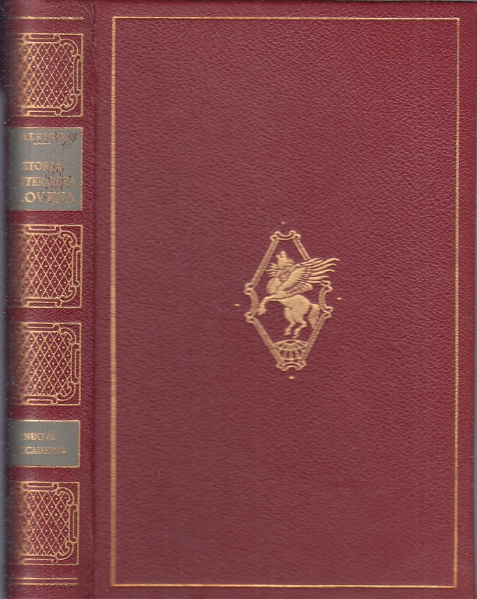 LS- STORIA DELLA LETTERATURA SLOVENA -- NUOVA ACCADEMIA --- 1961 - C - XFS120