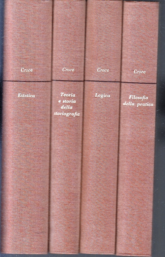 LS- FILOSOFIA COME SCIENZA DELLO SPIRITO 1/4- CROCE- LATERZA--- 1965- CS- XFS121