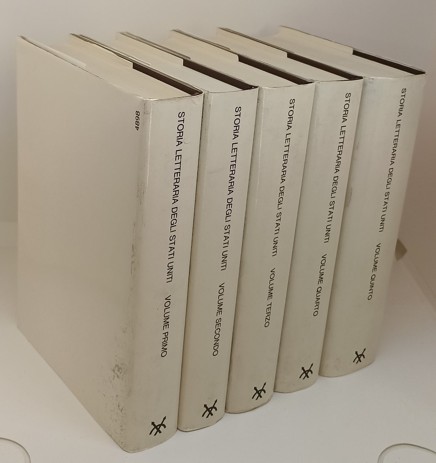 LS- STORIA LETTERATURA STATI UNITI 5 VOLUMI -- IL SAGGIATORE--- 1963- CS- XFS122