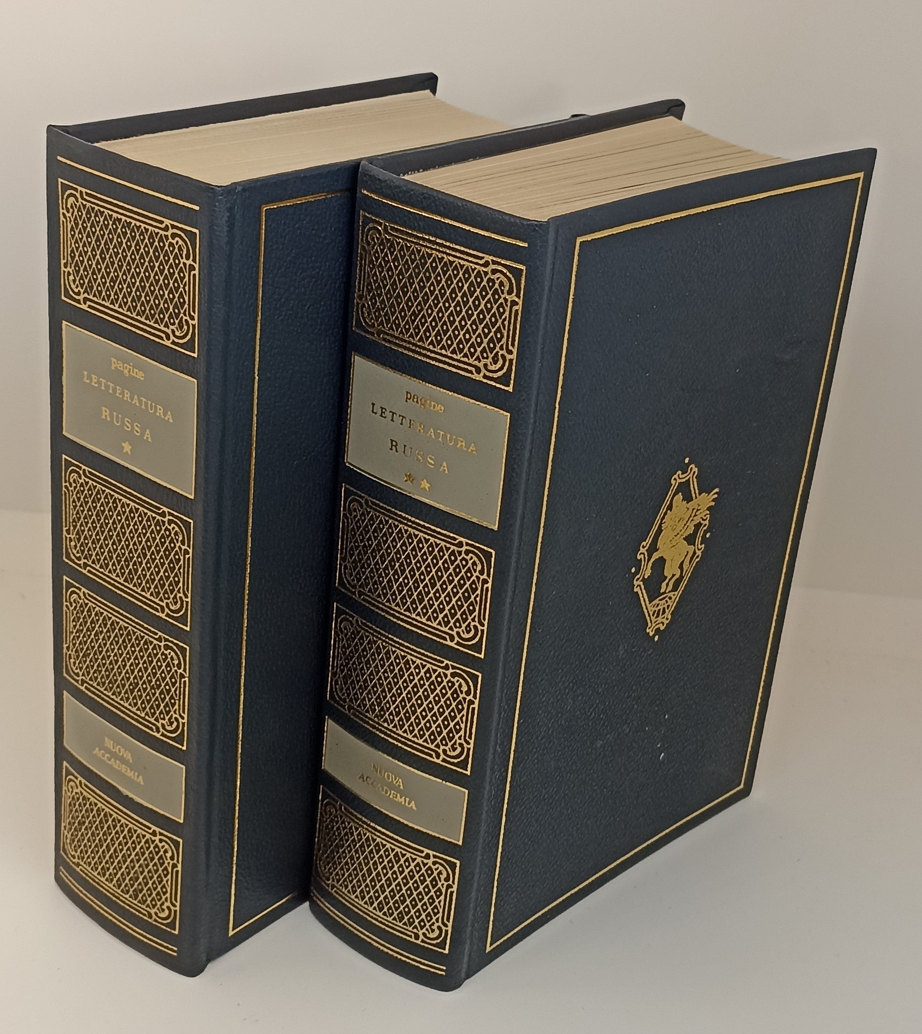 LN- I GRANDI POETI E PROSATORI DI RUSSIA 1/2 -- ACCADEMIA --- 1957 - C - XFS122