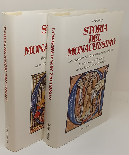 LD- STORIA DEL MONACHESIMO 2 VOLUMI - GOBRY - CITTA' NUOVA --- 1991 - CS- XFS123