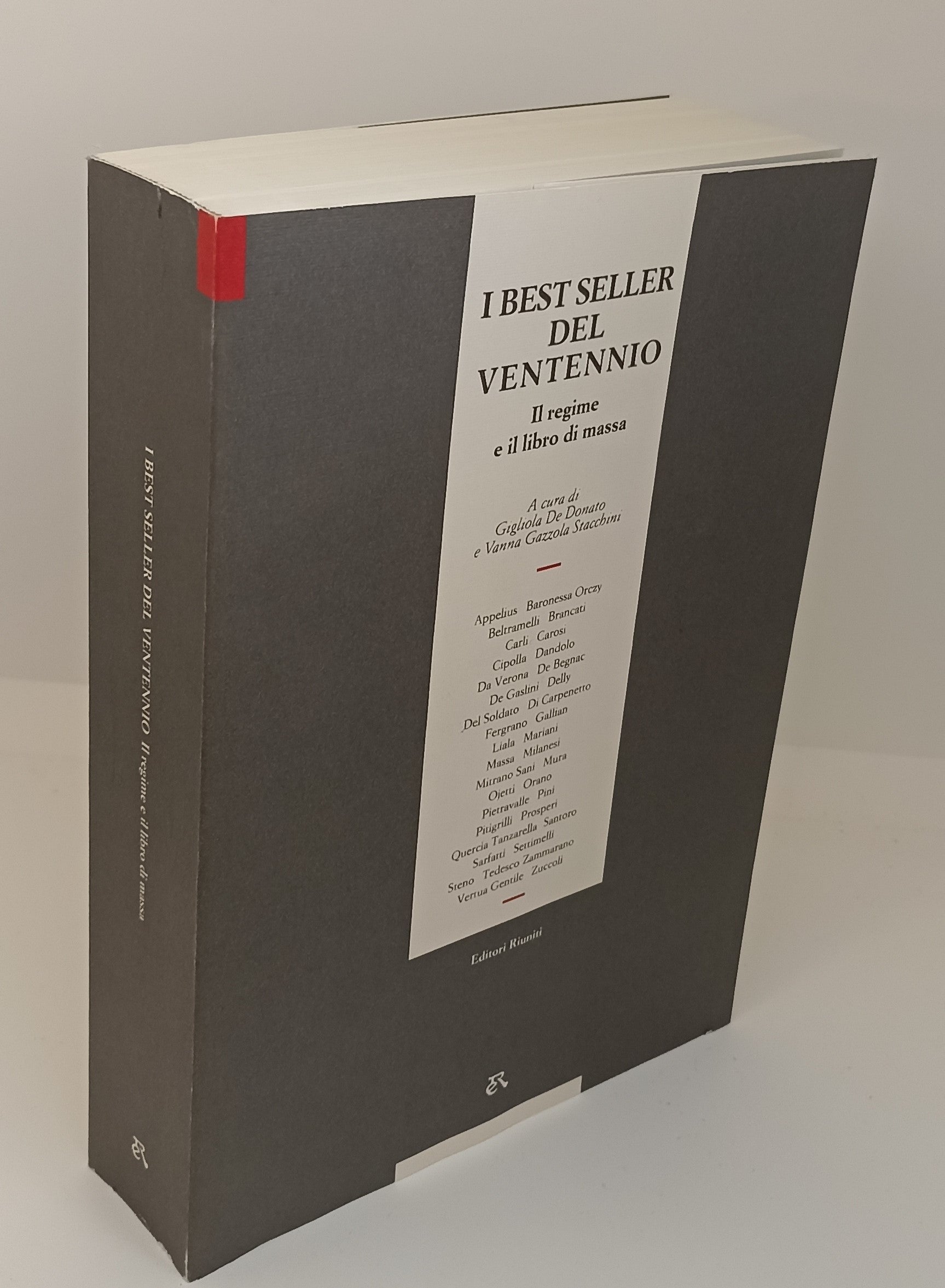 LZ- I BEST SELLER DEL VENTENNIO REGIME LIBRO DI MASSA-- RIUNITI--- 1991- B- XFS5