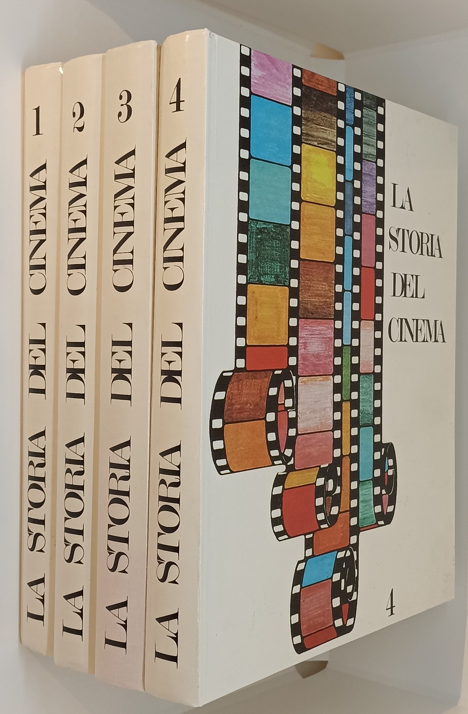 LZ- LA STORIA DEL CINEMA 4 VOLUMI COMPLETA - CAMUSSO - VALLARDI --- 1966- C- YFS