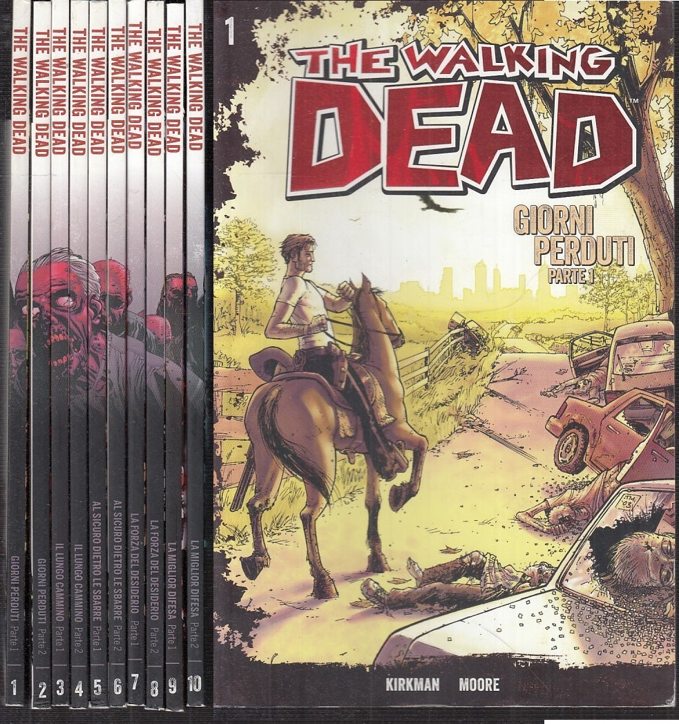 FZ- THE WALKING DEAD 1/10 - KIRKMAN MOORE - GAZZETTA DELLO SPORT - 2014 - B- TMX