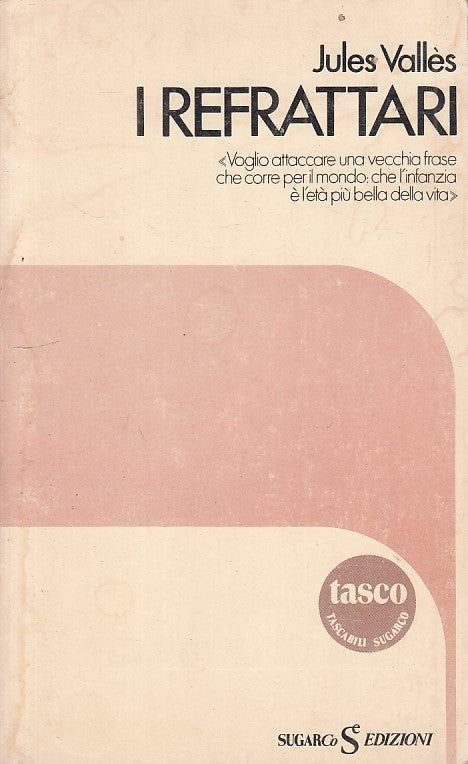 LS- I REFRATTARI - JULES VALLES - SUGARCO - TASCO -- 1980 - B - ZFS212