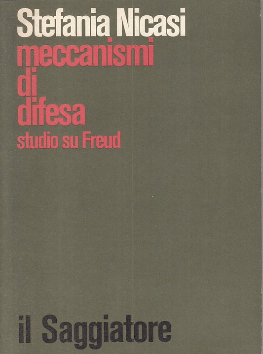 Meccanismi di difesa Studio su Freud- Stefania Nicasi- Saggiatore- 1a ed.-ZFS236