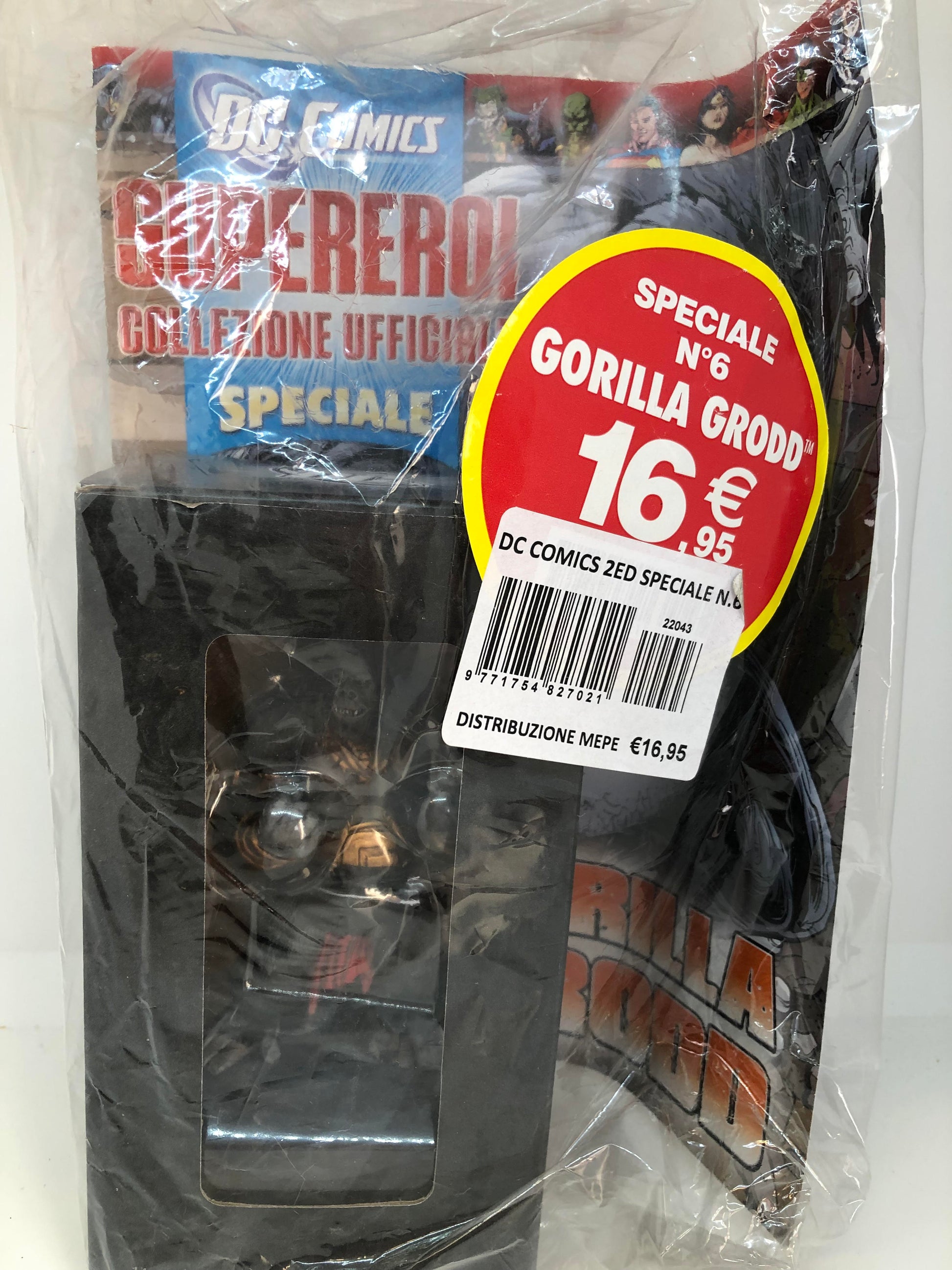 GF- DC COMICS SUPEREROI COLLEZIONE UFFICIALE GORILLA GRODD - EAGLEMOSS