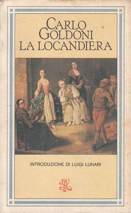 LN- LA LOCANDIERA - CARLO GOLDONI - RIZZOLI - TEATRO -- 1979 - B - ZFS251
