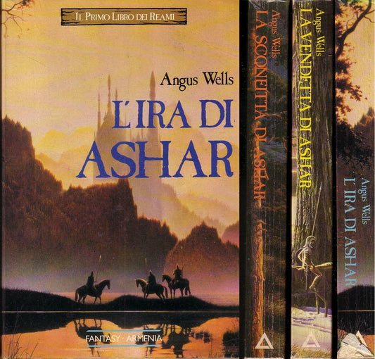 LF- LIBRO DEI REAMI 1/3 ASHAR SAGA COMPLETA - WELLS - ARMENIA --- 1990- B- YFS