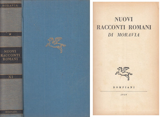 LN- NUOVI RACCONTI ROMANI XI - MORAVIA - BOMPIANI --- 1959 - C - ZFS422