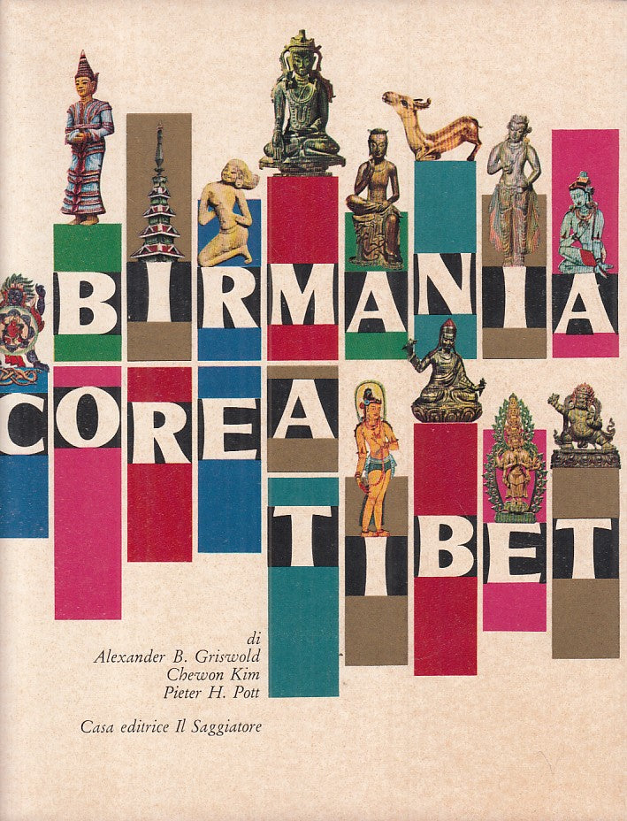 LS- BIRMANIA COREA TIBET -- SAGGIATORE - MARCOPOLO - 1a ED. - 1963 - CS - ZFS430