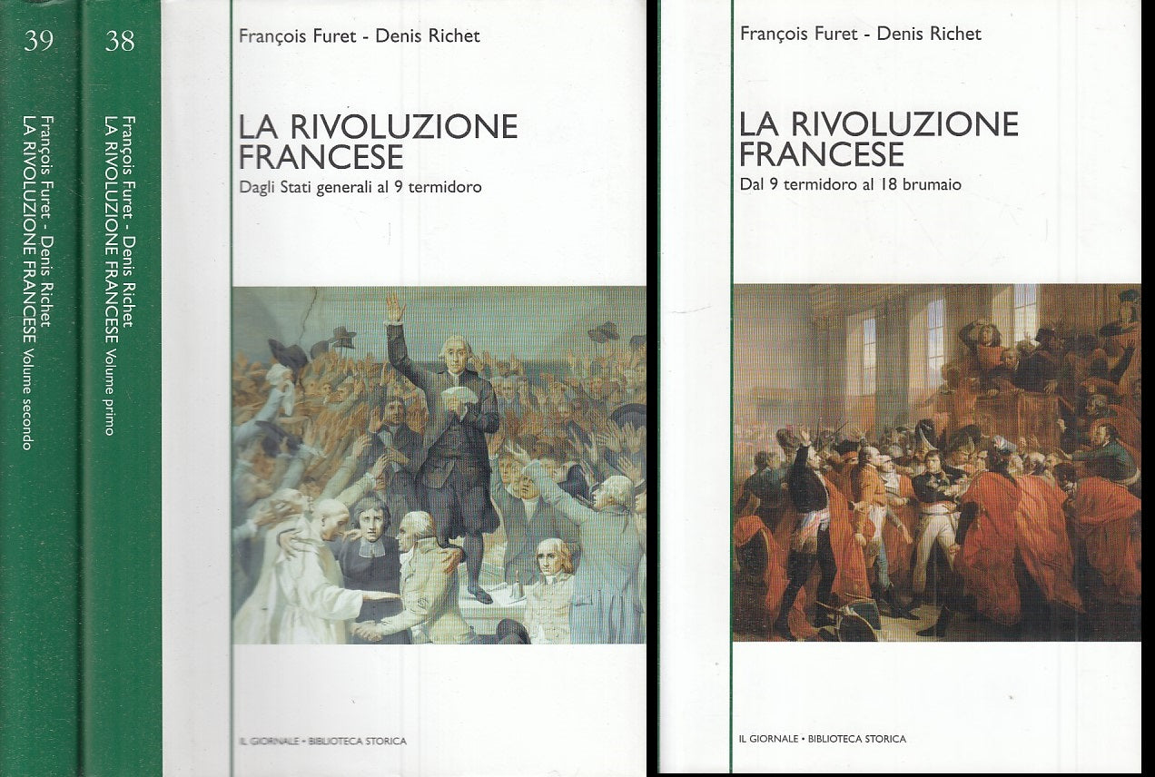 LS- RIVOLUZIONE FRANCESE 2 VOLL.-- GIORNALE- STORICA 38/39 -- 2003 - CS - ZFS459