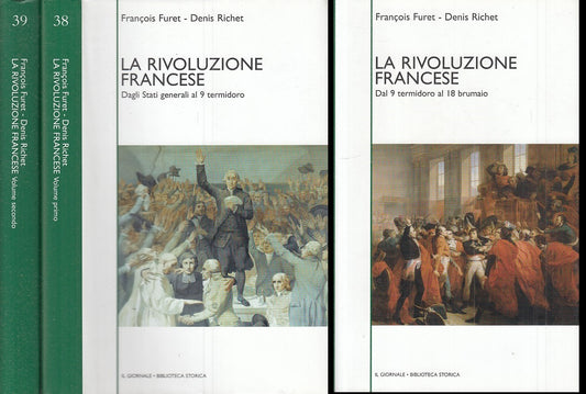 LS- RIVOLUZIONE FRANCESE 2 VOLL.-- GIORNALE- STORICA 38/39 -- 2003 - CS - ZFS459