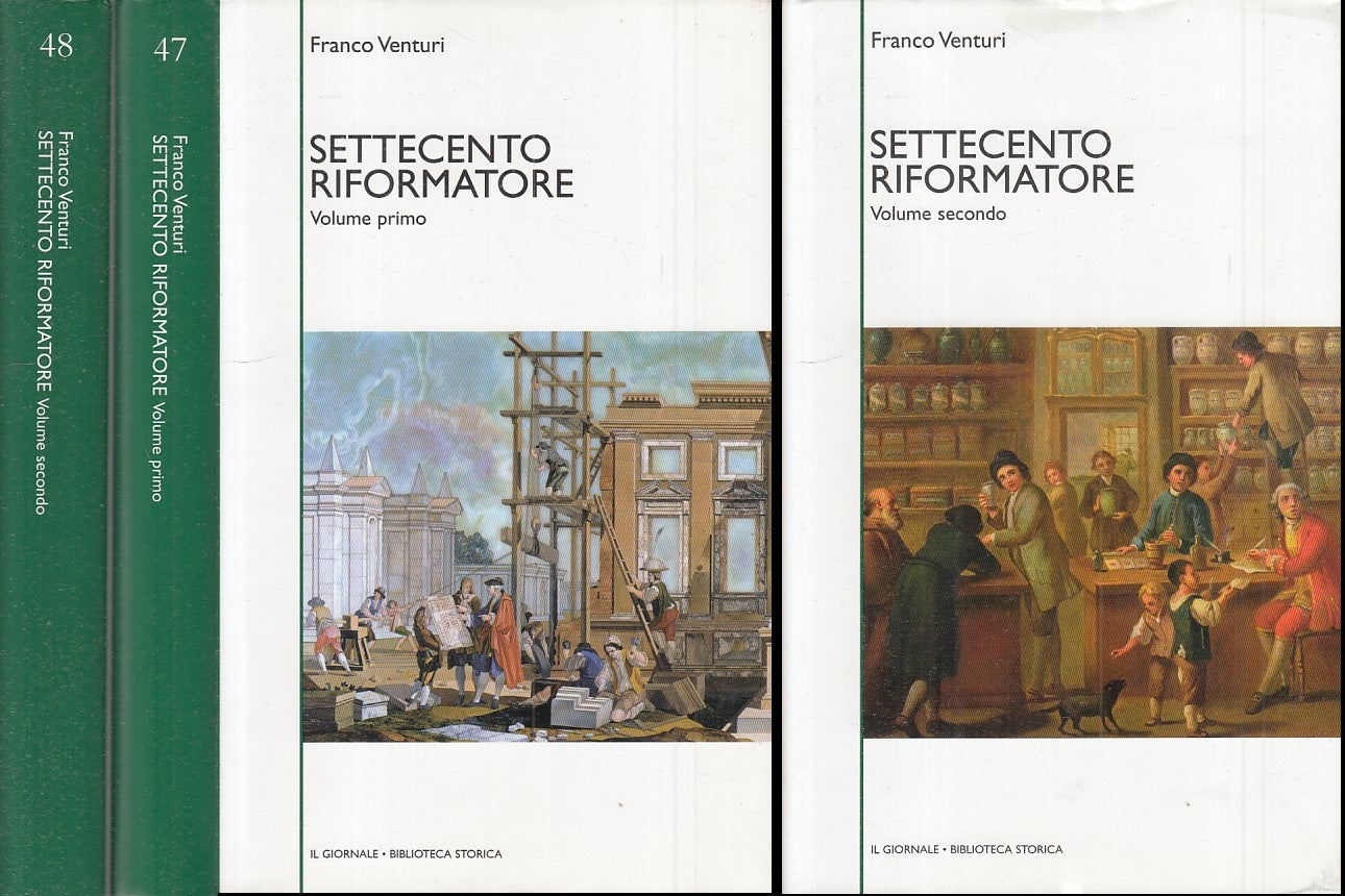 LS- SETTECENTO RIFORMATORE 2 VOLL.-- GIORNALE- STORICA 47/48-- 2003- CS - ZFS459