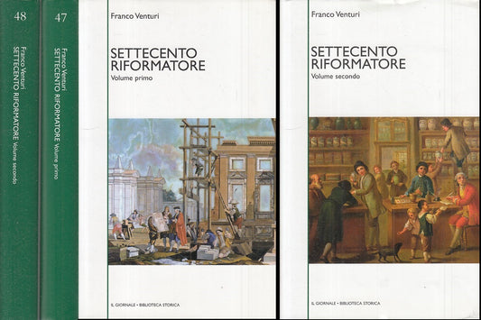 LS- SETTECENTO RIFORMATORE 2 VOLL.-- GIORNALE- STORICA 47/48-- 2003- CS - ZFS459