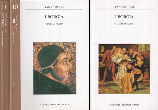 LS- I BORGIA 2 VOLL. - CLOULAS - GIORNALE - STORICA 10/11 -- 2003 - CS - ZFS444