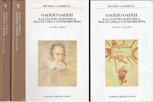 LS- GALILEO GALILEI 2 VOLL.- CAMEROTA- GIORNALE- STORICA 8/9-- 2003- CS - ZFS444