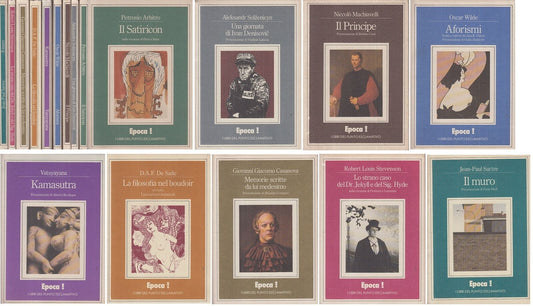 LN- EPOCA! LIBRI DEL PUNTO ESCLAMATIVO 9 VOLL. -- MONDADORI --- 1980- B- ZFS196