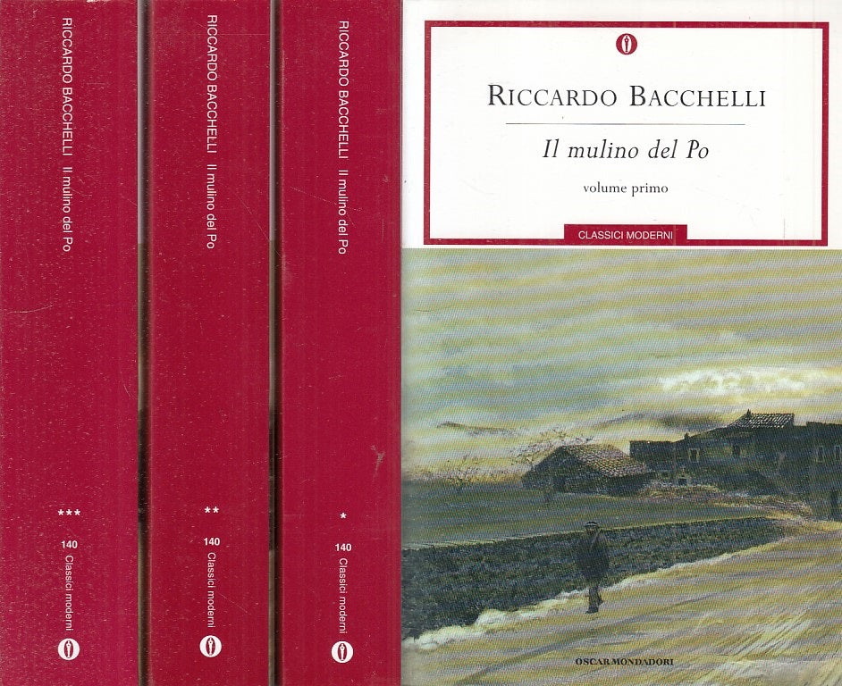 LN- IL MULINO DEL PO 3 VOLL. - BACCHELLI - MONDADORI --- 2006 - B - ZFS480