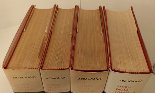 LS- STORIA DELLA FILOSOFIA 4 VOLUMI COMPLETA - ABBAGNANO - UTET--- 1969- CS- YFS