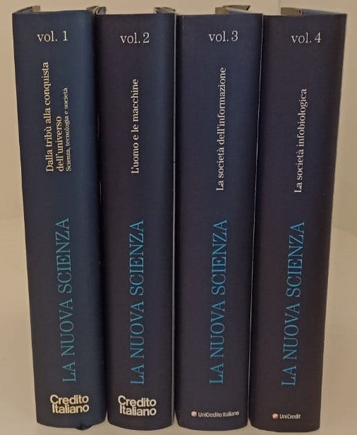 LZ- LA NUOVA SCIENZA VOLUMI 1/4 - COLOMBO - CREDITO ITALIANO --- 2000 - CS - YFS