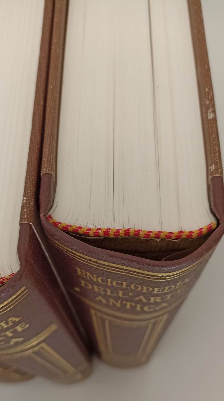 LT- ENCICLOPEDIA DELL'ARTE ANTICA 10 VOLUMI QUASI COMPLETA-- TRECCANI--- 1958- C- YFS