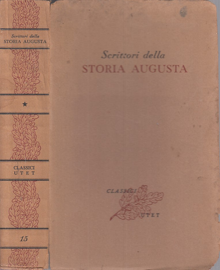 LS- SCRITTORI DELLA STORIA AUGUSTA -- UTET - CLASSICI LATINI-- 1960 - B - XFS124