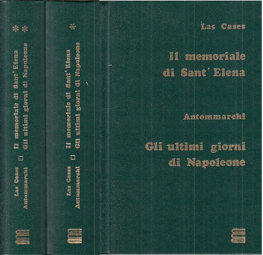 Il Memoriale di Sant'Elena 2 volumi - Las Cases Antommarchi - Casini - XFS123