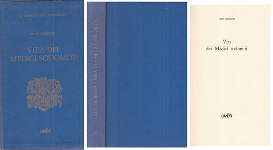 LS- VITA DEI MEDICI SODOMITI - OMBROSI - CANESI --- 1970 - C - XFS125