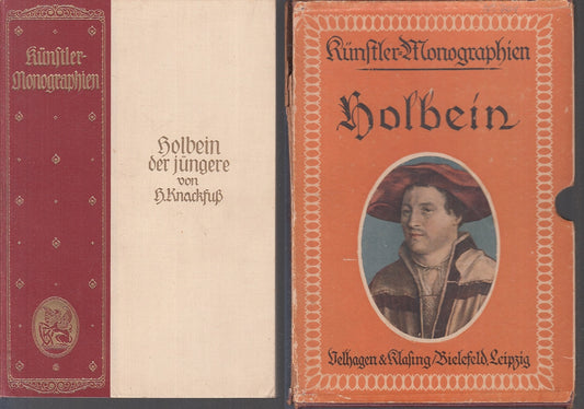 LT- MONOGRAFIE D'ARTE HANS HOLBEIN DER JUNGERE -- Leipzig --- 1922 - C - ZFS603