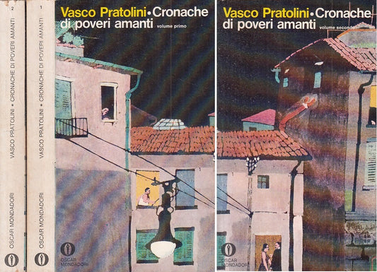 LN- CROONACHE DI POVERI AMANTI 2 VOLL.- PRATOLINI- MONDADORI--- 1974- B - ZFS480