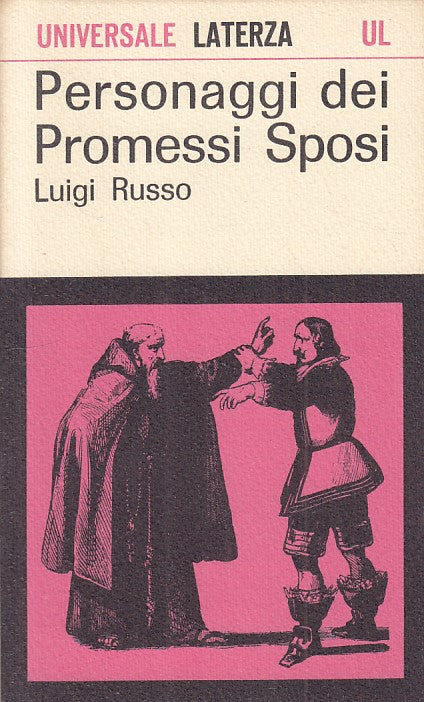 LS- PERSONAGGI DEI PROMESSI SPOSI - RUSSO - LATERZA --- 1967 - B - ZFS480