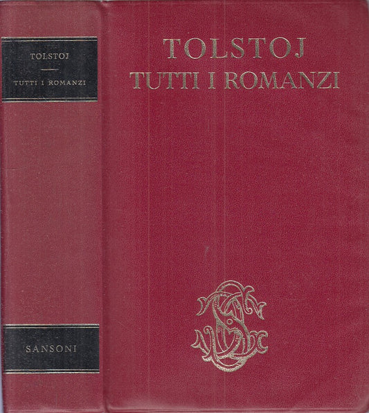 LN- TUTTI I ROMANZI - TOLSTOJ - SANSONI - VOCI DEL MONDO -- 1967 - C - ZFS533