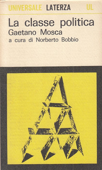 LS- LA CLASSE POLITICA - GAETANO MOSCA - LATERZA - UL -- 1966 - B - ZFS532