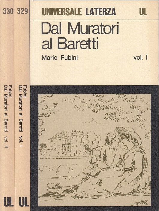 LS- DAL MURATORI AL BARETTI 2 VOLL. - FUBINI - LATERZA --- 1975 - B - ZFS532