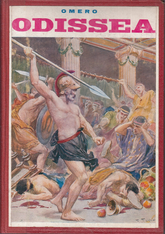 LB- ODISSEA traduzione PINDEMONTE - OMERO FABBI - NERBINI--- 1958- C- XFS123