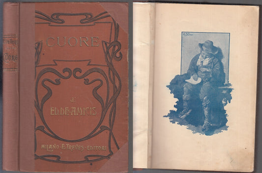 LB- CUORE - DE AMICIS NARDI FERRAGUTI SARTORIO - F.LLI TREVES--- 1923- C- XFS123