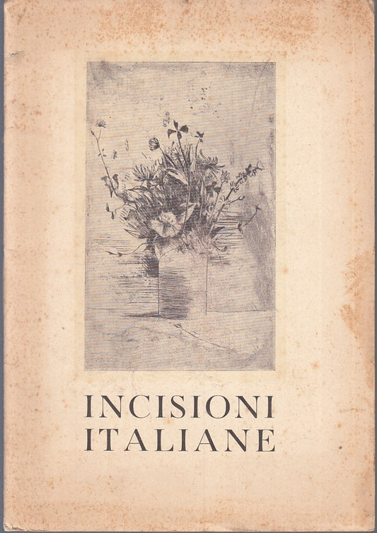 LT- CATALOGO MOSTRA DI INCISIONI ITALIANE -- COMUNE SASSARI--- 1950- S- XFS122