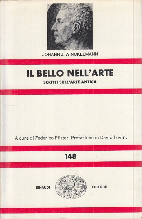 LS- IL BELLO DELL'ARTE SCRITTI - WINCKELMANN - EINAUDI --- 1980 - CS - XFS999